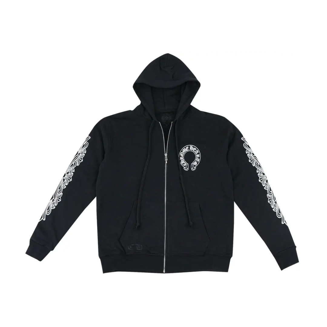 chrome hearts floral hoodie